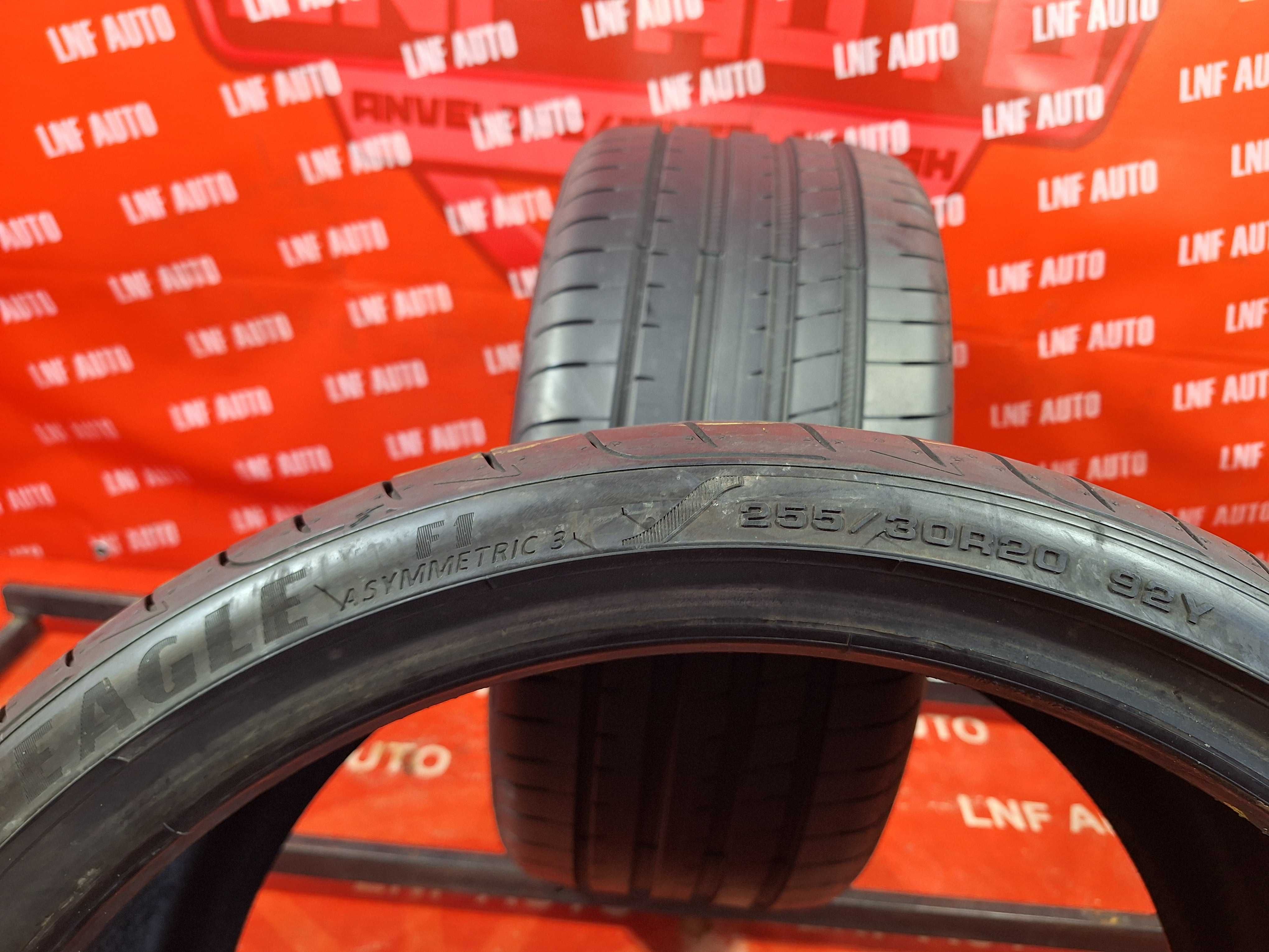 Anvelope de VARA - 255/30/20 - GoodYear - 7.4 MM - DOT 2016 !