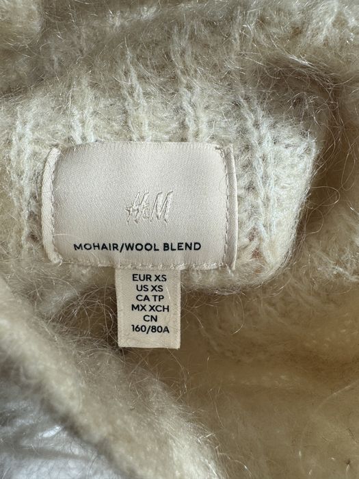 Пуловер HM вълна и мохер размер XS/S