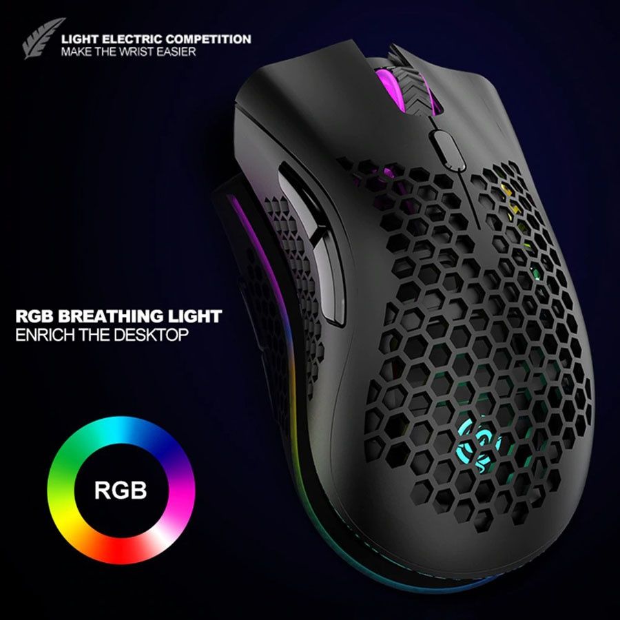 Mouse K-Snake BM600 1600 DPI 7-keys Hollow Lightweight