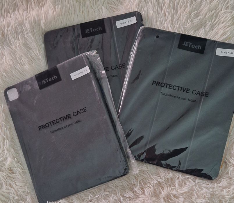 Husa  Book Cover iPad Pro 12.9 inch Neagra ! Functie wake/sleep