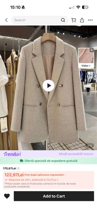 Vand Sacou Marimea M