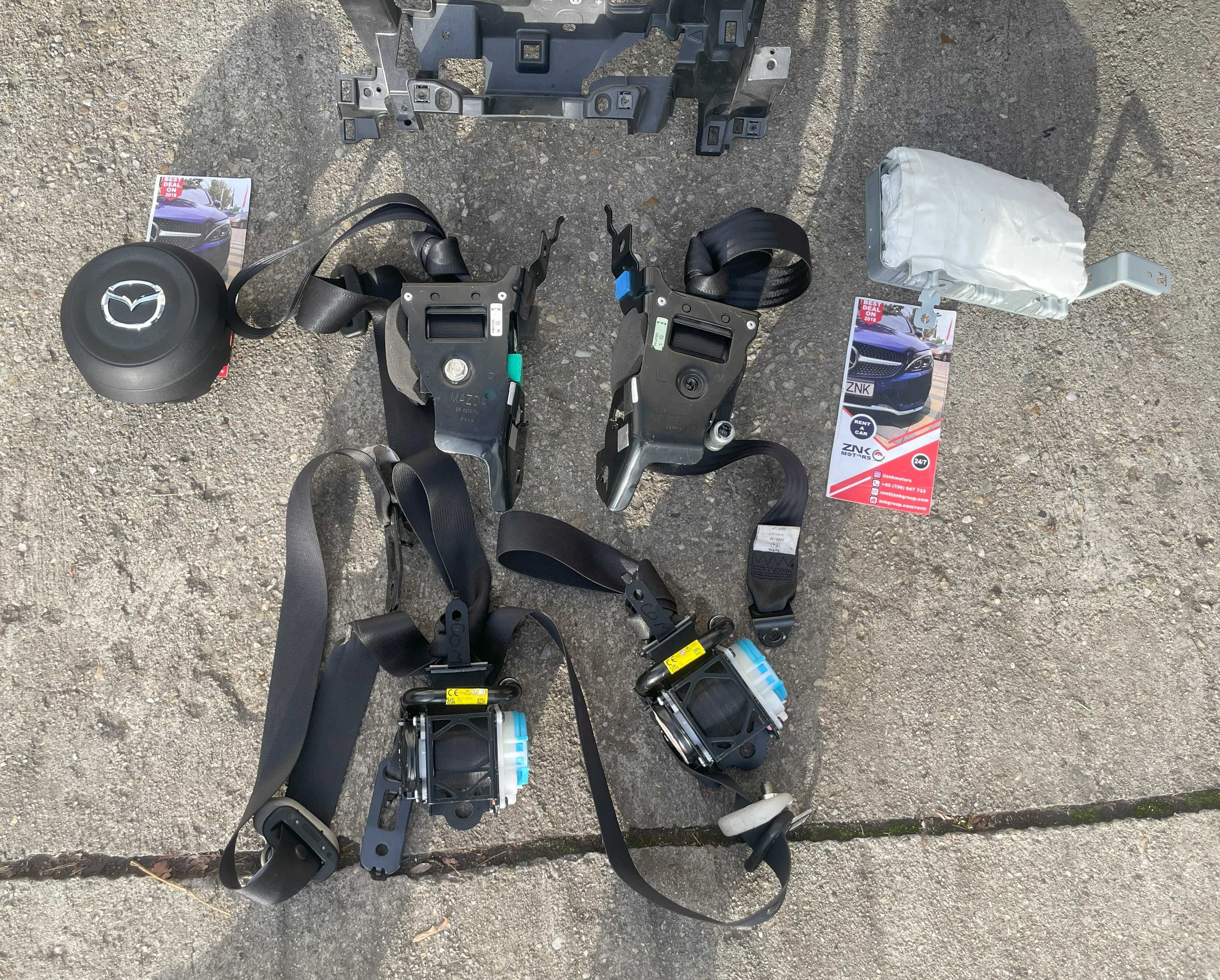MAZDA CX 3 - kit airbag volan pasager - plansa de bord - set centuri