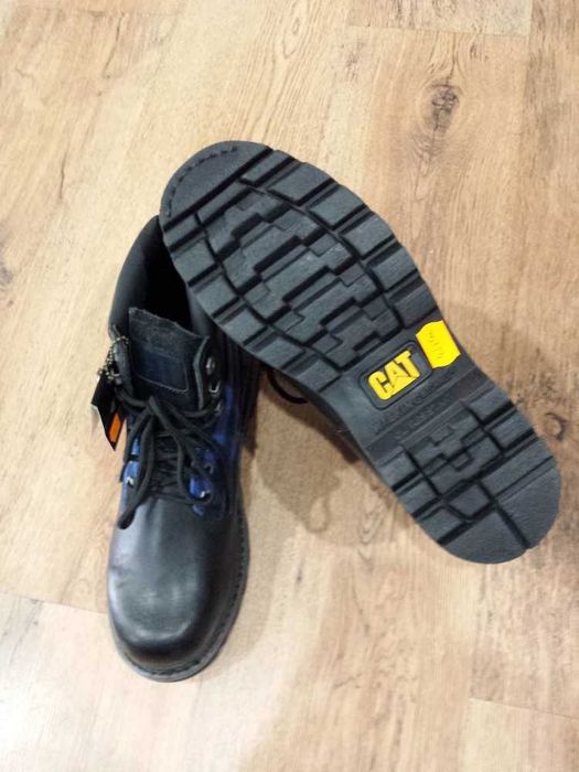 Bocanci barbat CAT Caterpillar originali noi piele 42