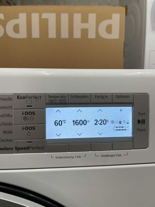 Пералня Bosch HomeProfessional A+++ 9 кг 6 месеца пълна гаранция