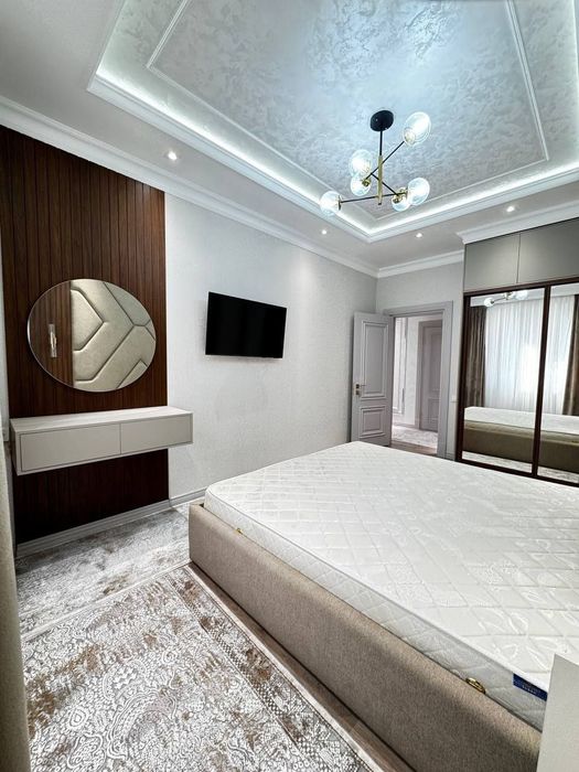 Своя евро 75м2 новостройка 3-6-9 Чиланзар -10 Медиа Парк с обстановкой