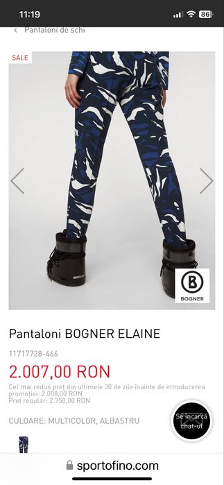 Pantaloni Bogner, dama - marime S - noi cu eticheta
