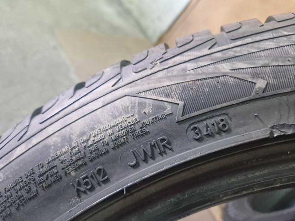2 Goodyear R20 255/45
зимни гуми 
DOT3418