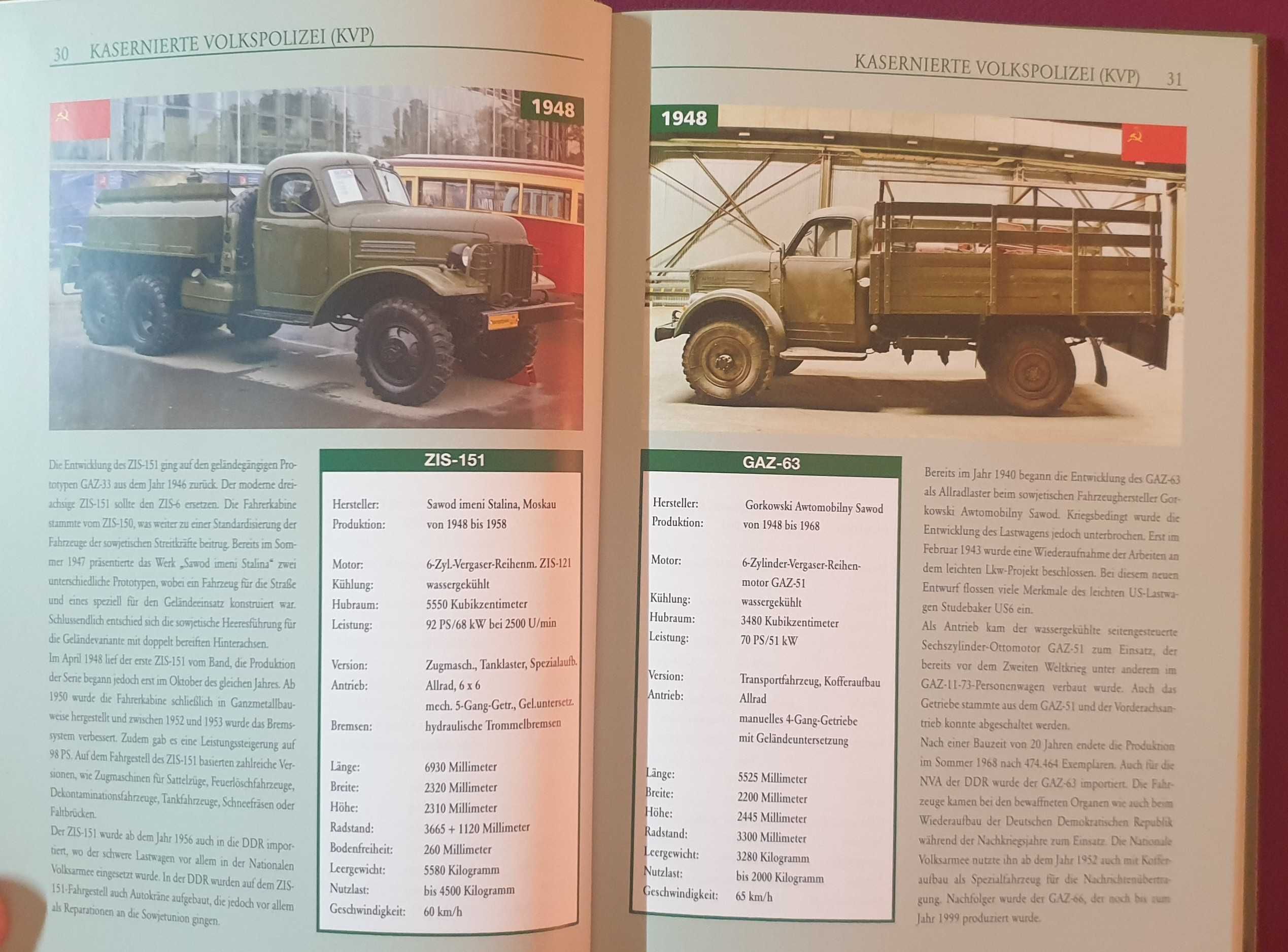 Военните превозни средства на Изт. блок/Militärfahrzeuge aus dem Osten