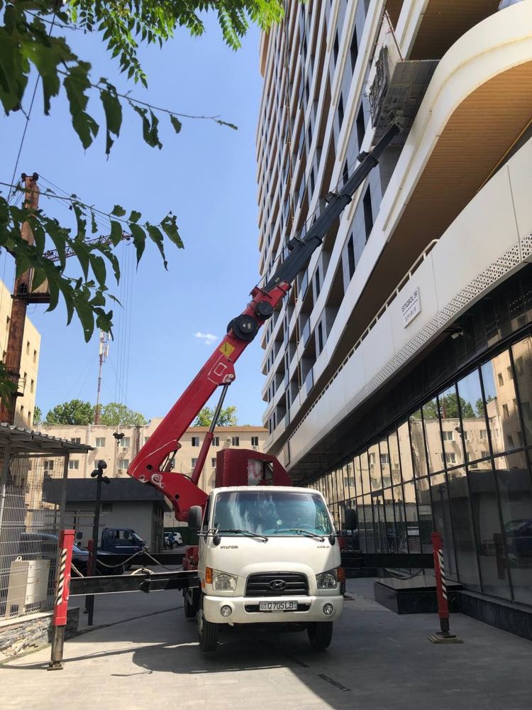Avtovishka va Avtolift xizmati Автовышка Автолифт услуга Vishka Вышка