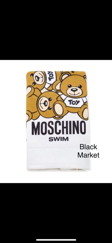 Moschino Swim • Плажна кърпа • Топ качество