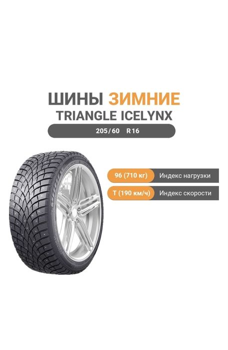 Triangle (TI-501) 205/60 r16 с шипами