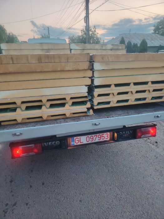 Vand panouri sandwich toate dimensiunile și strusturi metalice fara av