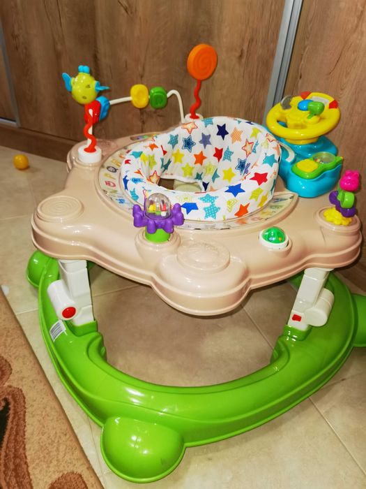 Бебешка проходилка 4в1 Chipolino Джоя лукс, звездички