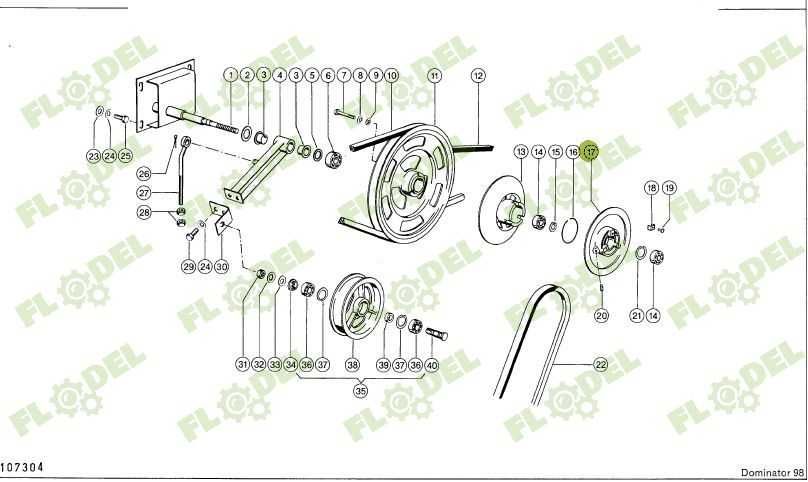 Fulie variator CLAAS 629267