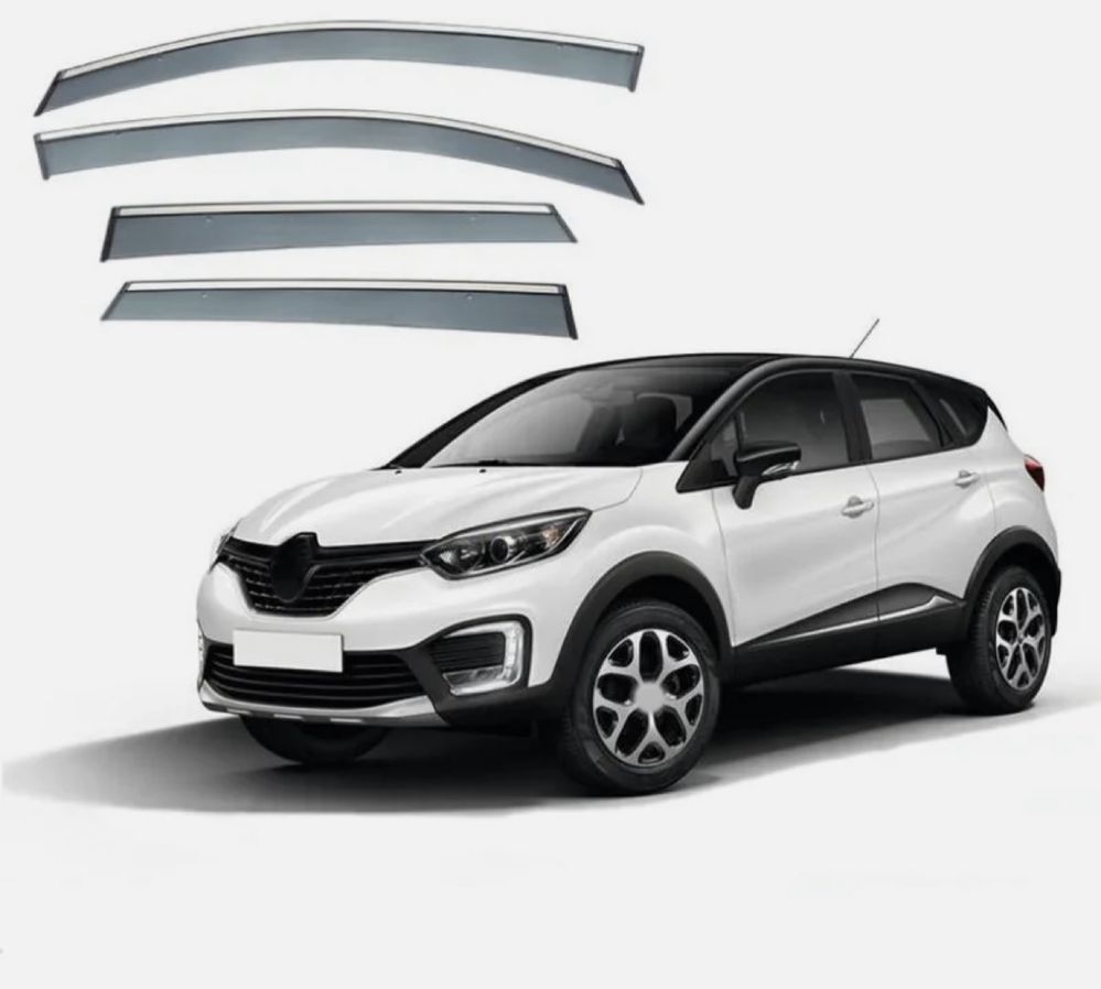 Дефлекторы окон на Renault Kaptur