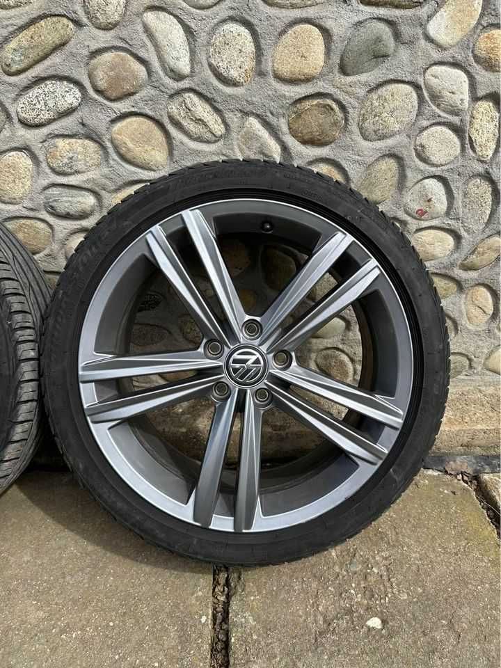 Jante Sebring Golf 7 5x112 R18 et 51 225/40/18 Bridgestone Turanza