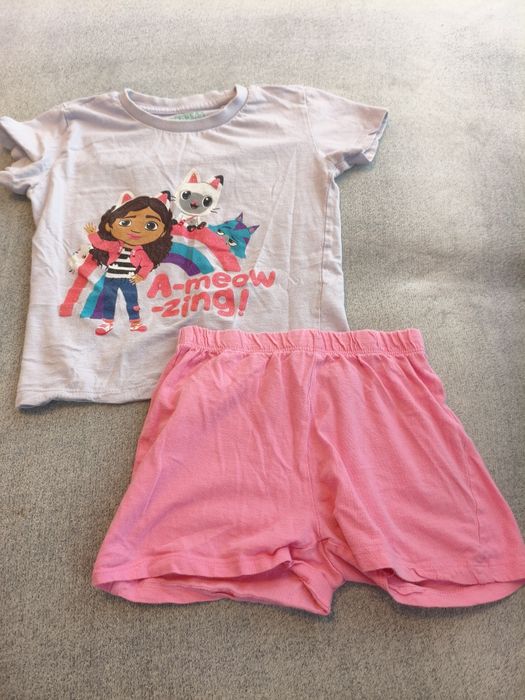 Lot 3 pijamale de vara 116-122 fetite