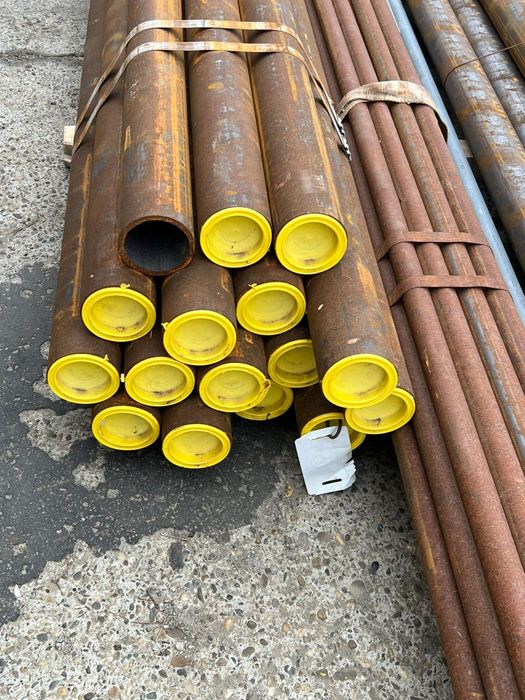 Teava metalica trasa