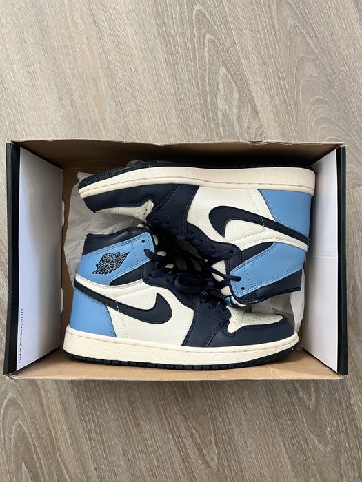 Nike Air Jordan 1 Retro High OG Obsidian marimea 40 (25,5 cm)