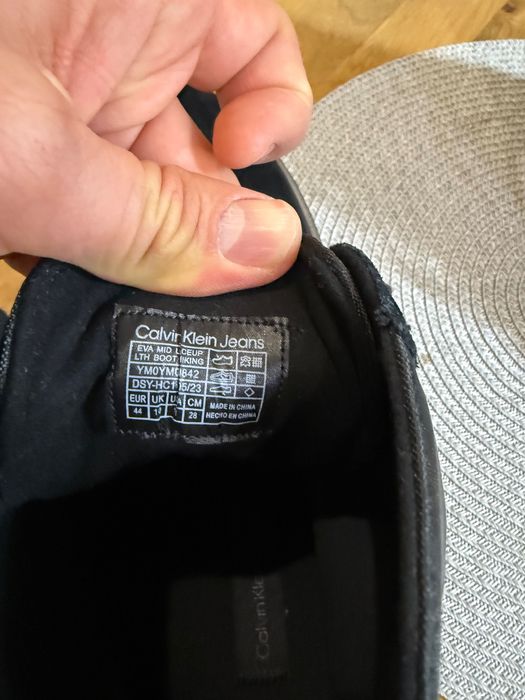 Кубинки  Calvin Klein Jeans Eva Mid Laceup Lth Boot Hiking YM0YM00842