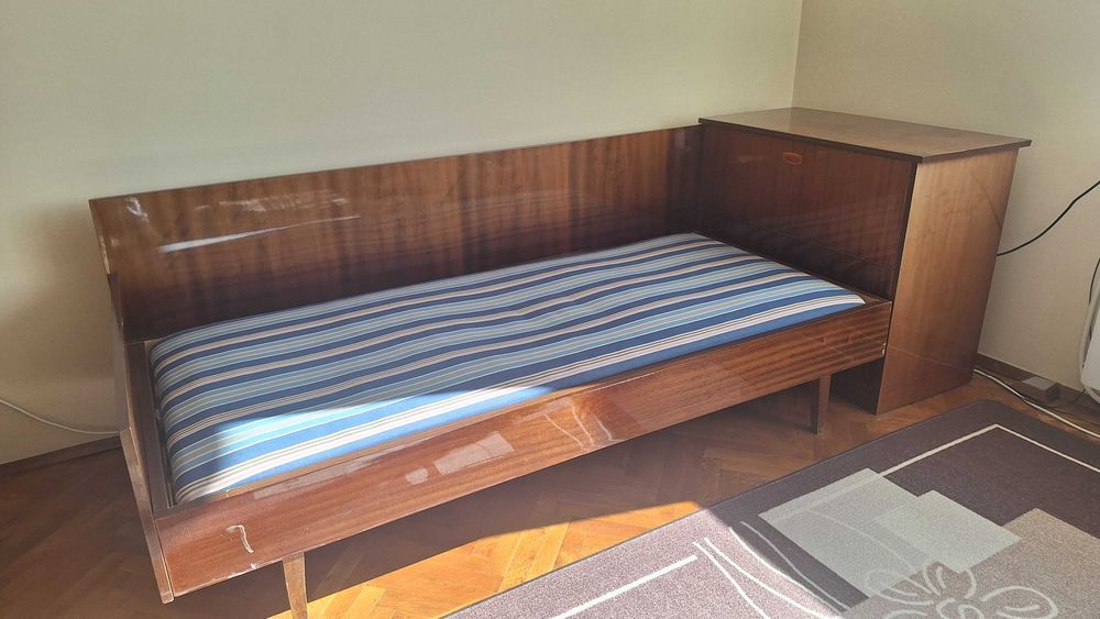 Единично легло с ракла и матрак