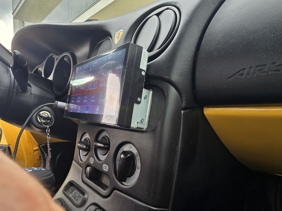Navigatie mare cu 1DIN android  auto camera