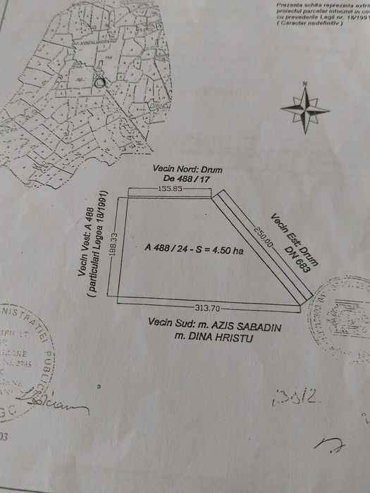 Teen agricol intravilan M . Kogălniceanu jud. Constanța.