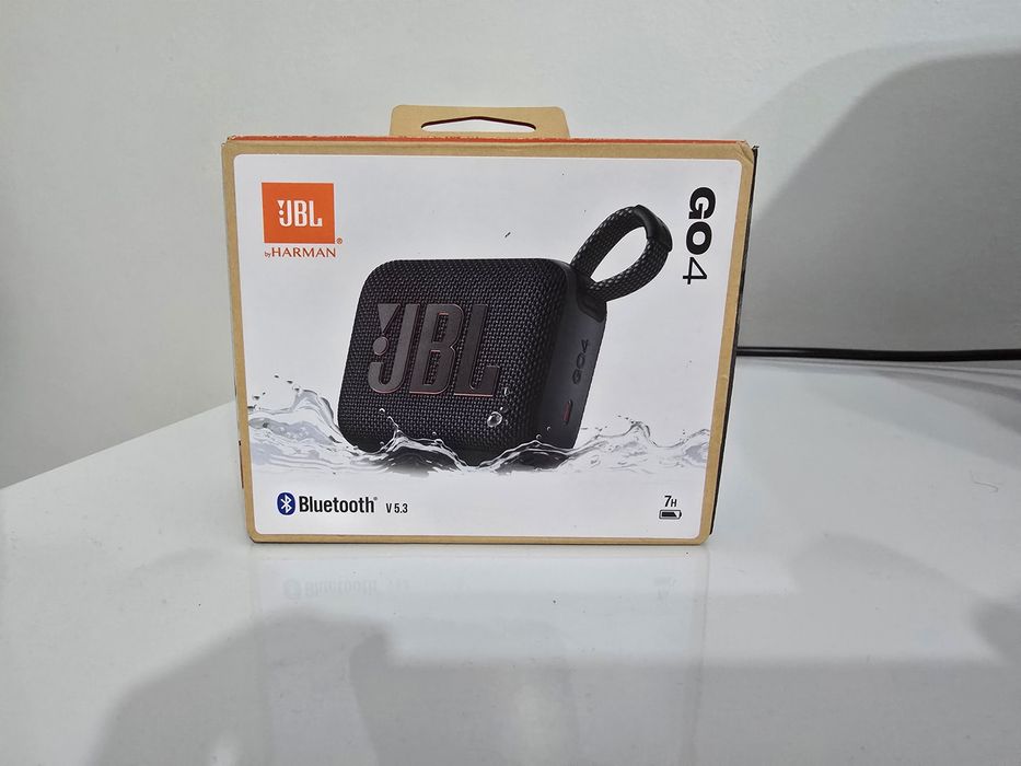Boxa portabila JBL Go 4, Bluetooth, IP67, negru