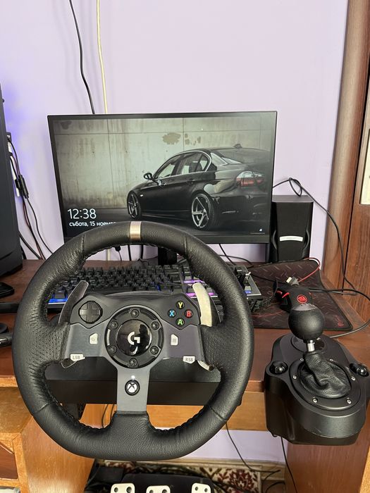 Logitech G920 с шифтър