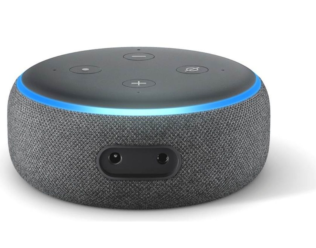 Черна Смарт тонколона Amazon Echo Dot (3rd Generation) Alexa колонка
