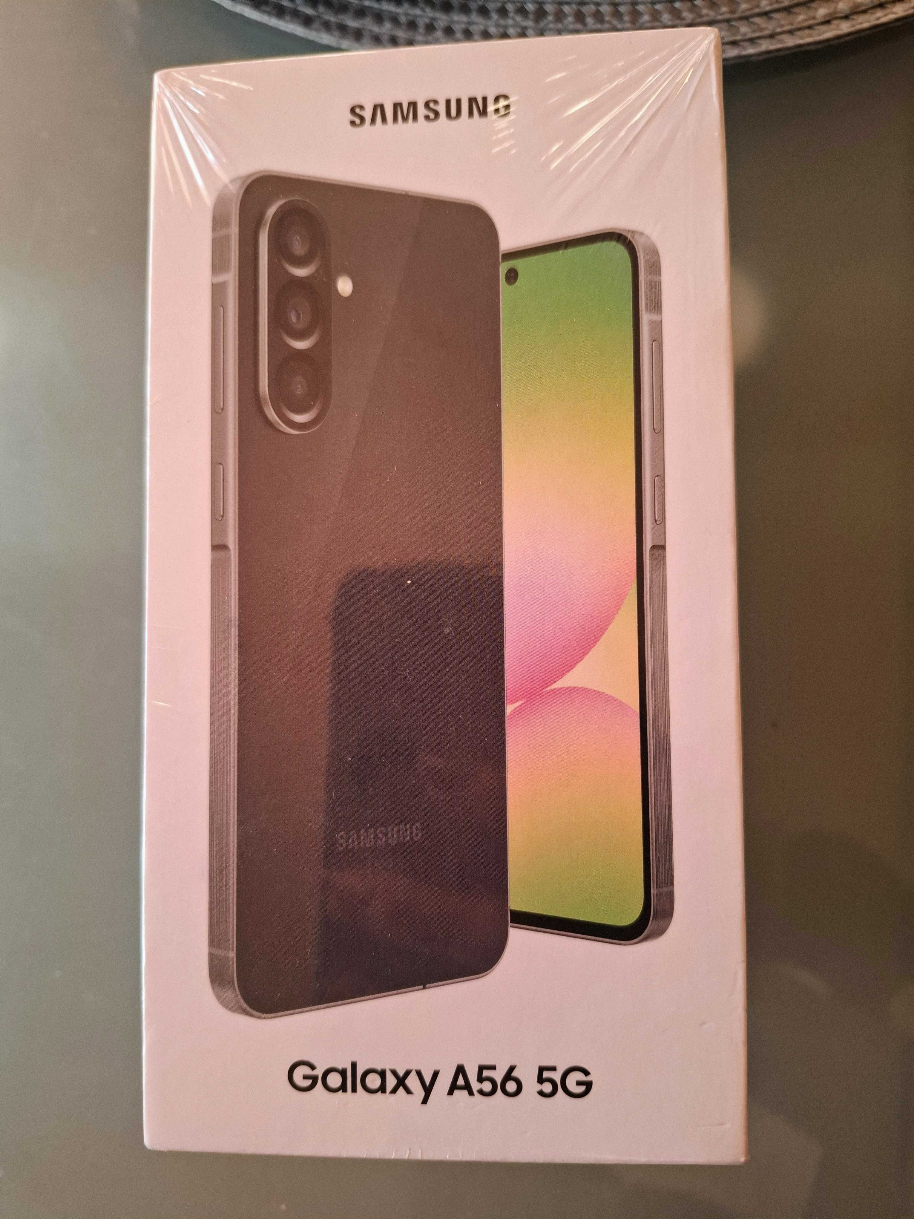 Чисто нов SAMSUNG Galaxy A56 5G (запечатана кутия),чисто нови слушалки