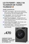 Lg Kir Yuvish mashinasi LG F2V7GW9T