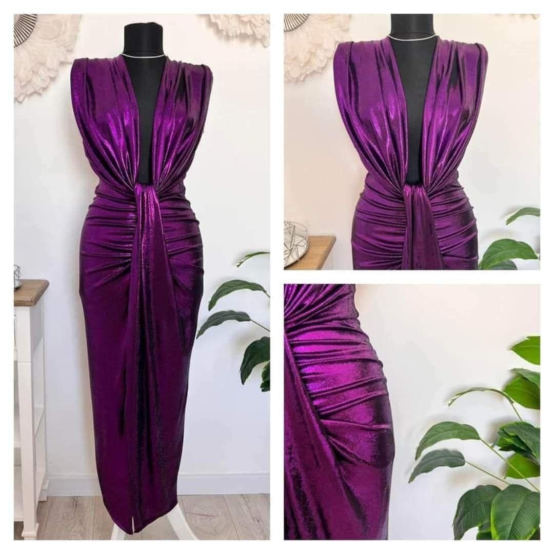 Rochie superbă, disponibilă pe mai multe culori ,material sidefat