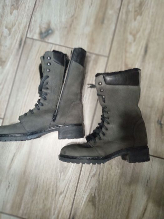 Bocanci piele inblaniti Nr 40