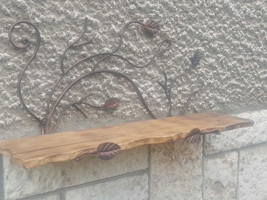 Етажерки , рафтове , стойки , конзоли и рафтоносачи от ковано желязо