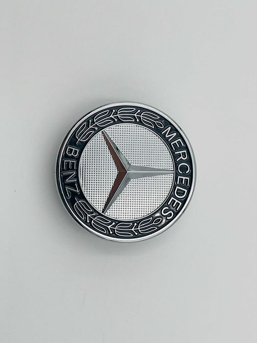 Emblema Compatibila Mercedes Capota crom/negru