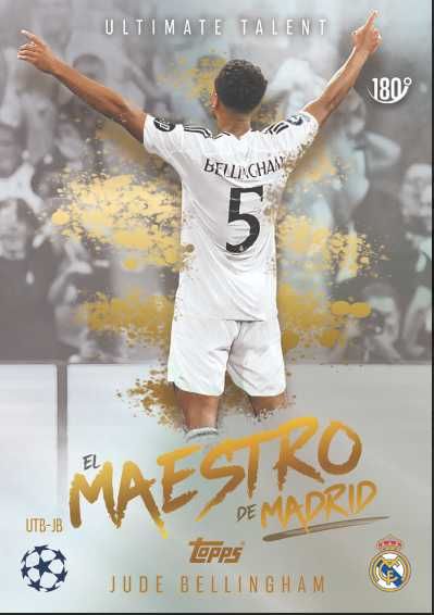 El MAESTRO de Madrid Jude Belingham 180° card