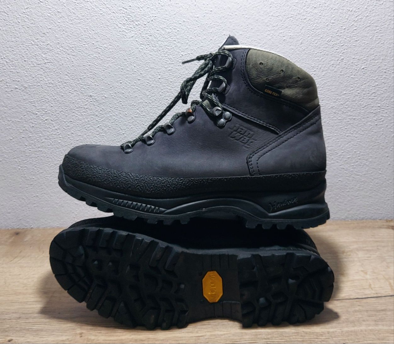 Bocanci HANWAG Alaska Gtx GORE-TEX, nr 41 1/2 EU trekking, parapantă