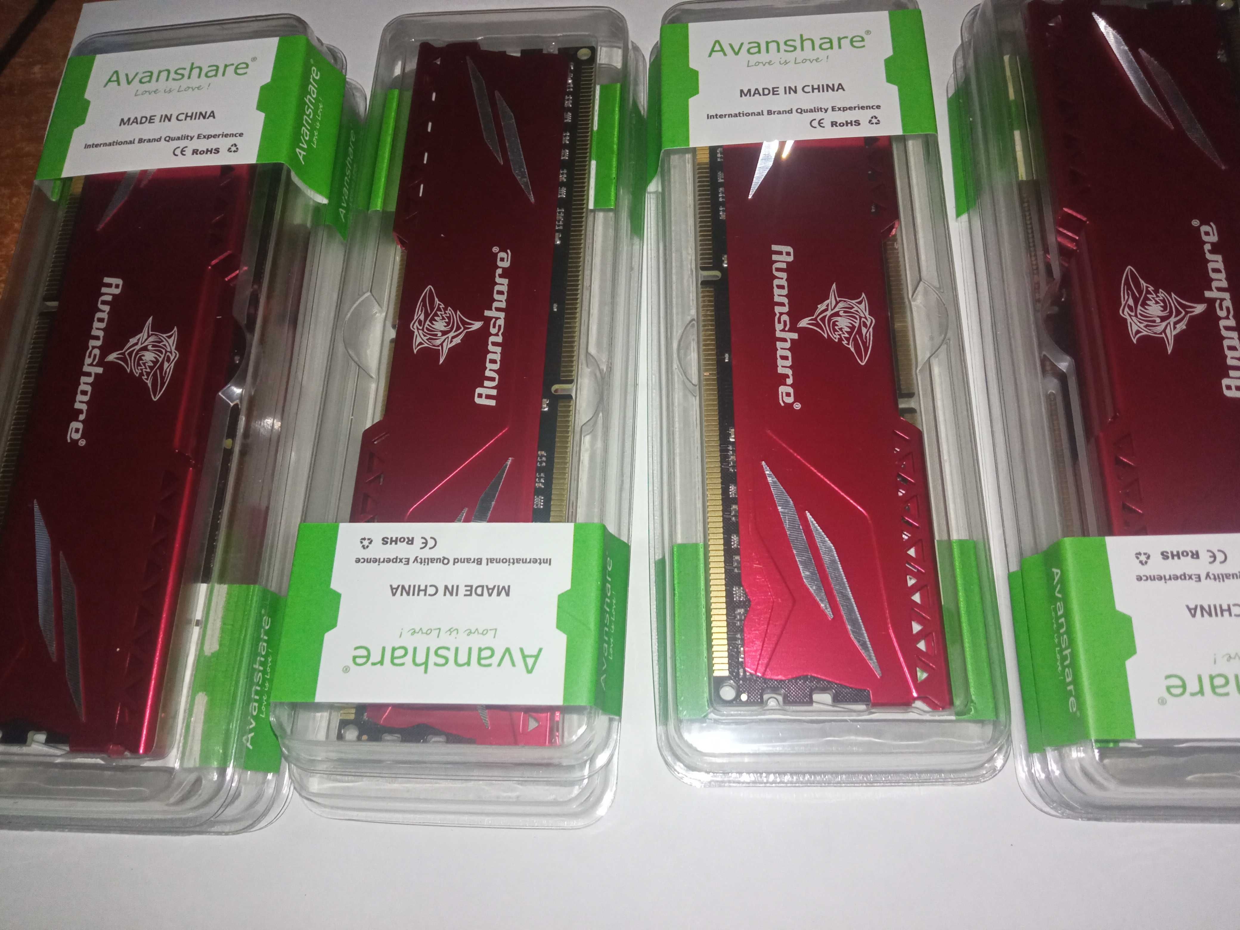 Оперативная память,  ОЗУ Avanshare DDR3 8Гб