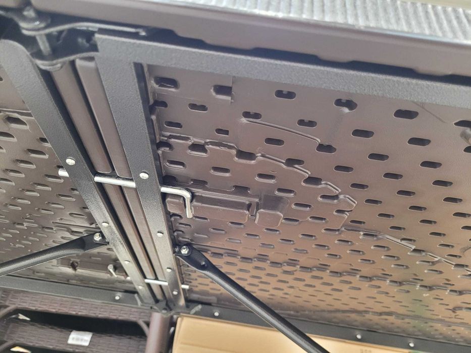 Vand Masa pliabila portabila Ratan Maro, 179x74x72 cm, NOU 299 Lei