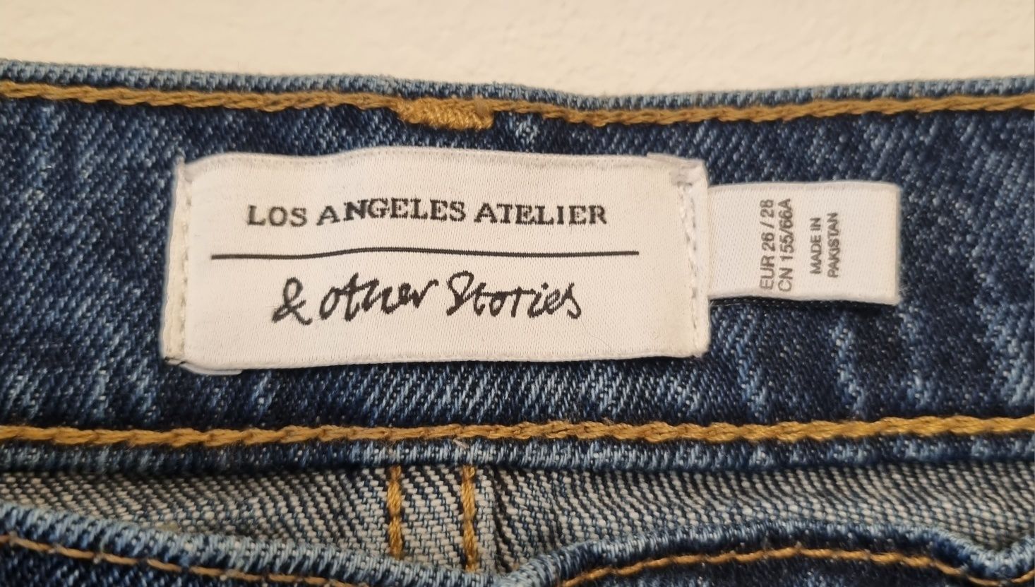 Jeans noi wide leg Los Angeles Atelier& other story