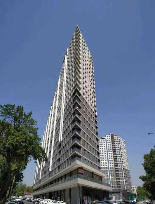 Akay City, 3 комнатная без ремонта сквозная 4 окна, 115м2 кадастр есть