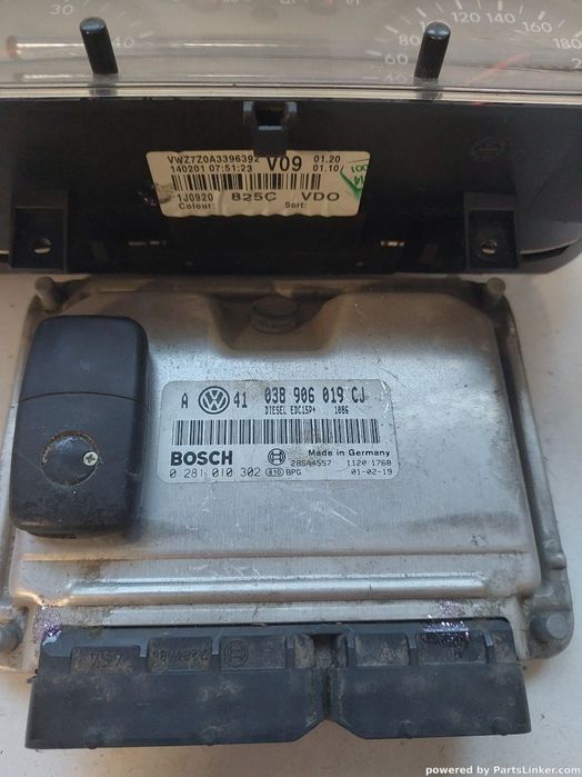 Kit pornire VOLKSWAGEN GOLF IV (1J1) [ 1997 - 2007 ] TDI (AJM, AUY) 85KW|115HP BOSCH 0281010302 OEM 038906019cj