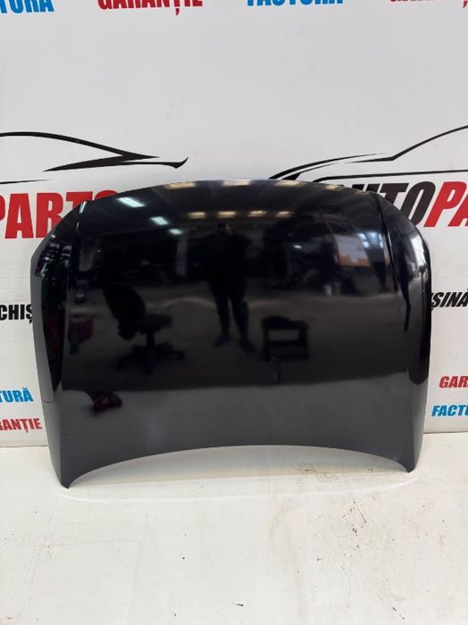 Capotă față cu balamale și capitonaj VW Passat B6 neagră LC9X