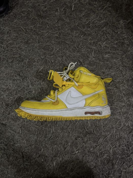 Nike air force x Off White Yellow