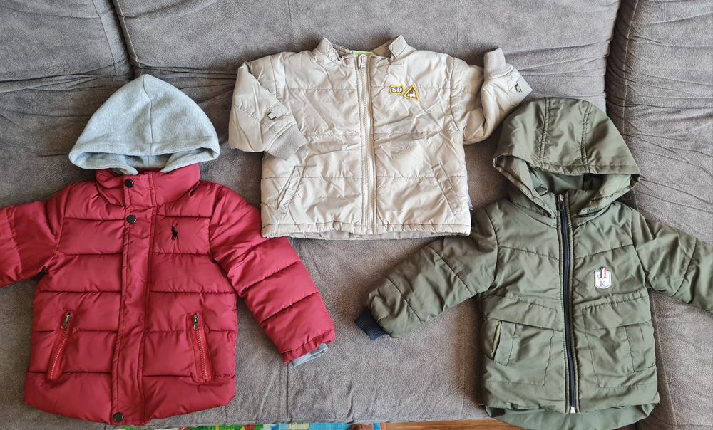 Детские куртки на 2-3года