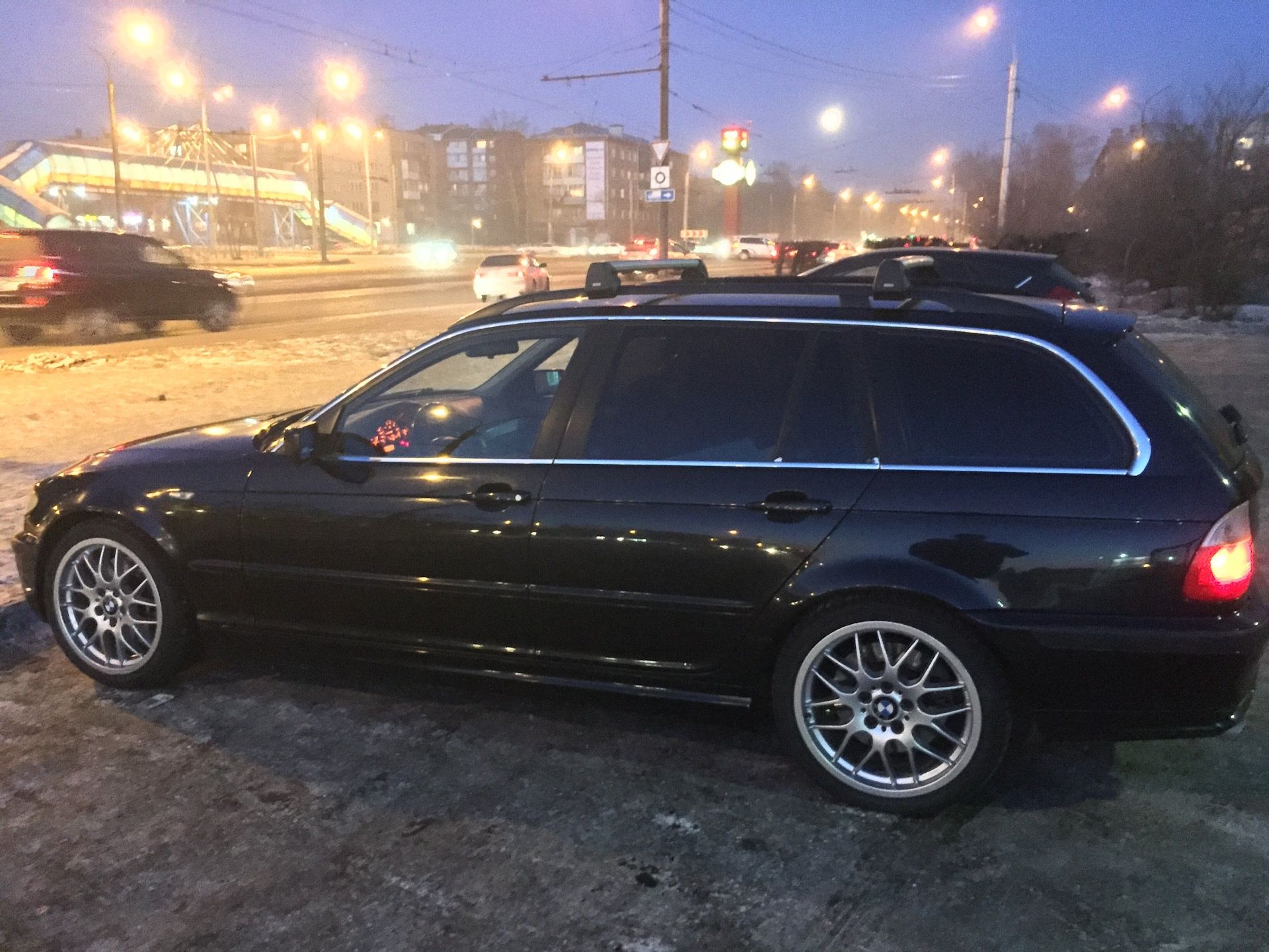 BMW E46 E39 Багажник за покрив (напречни греди, релси, рейлинг)