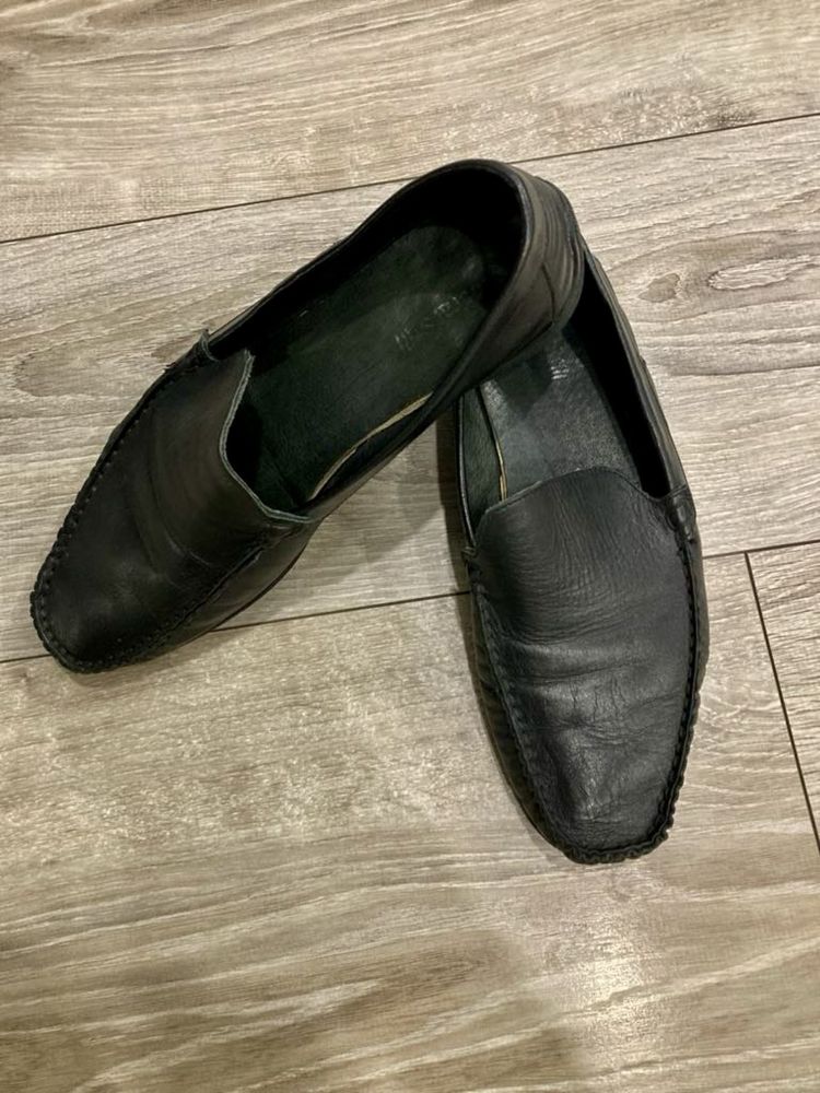 Mocasini de piele