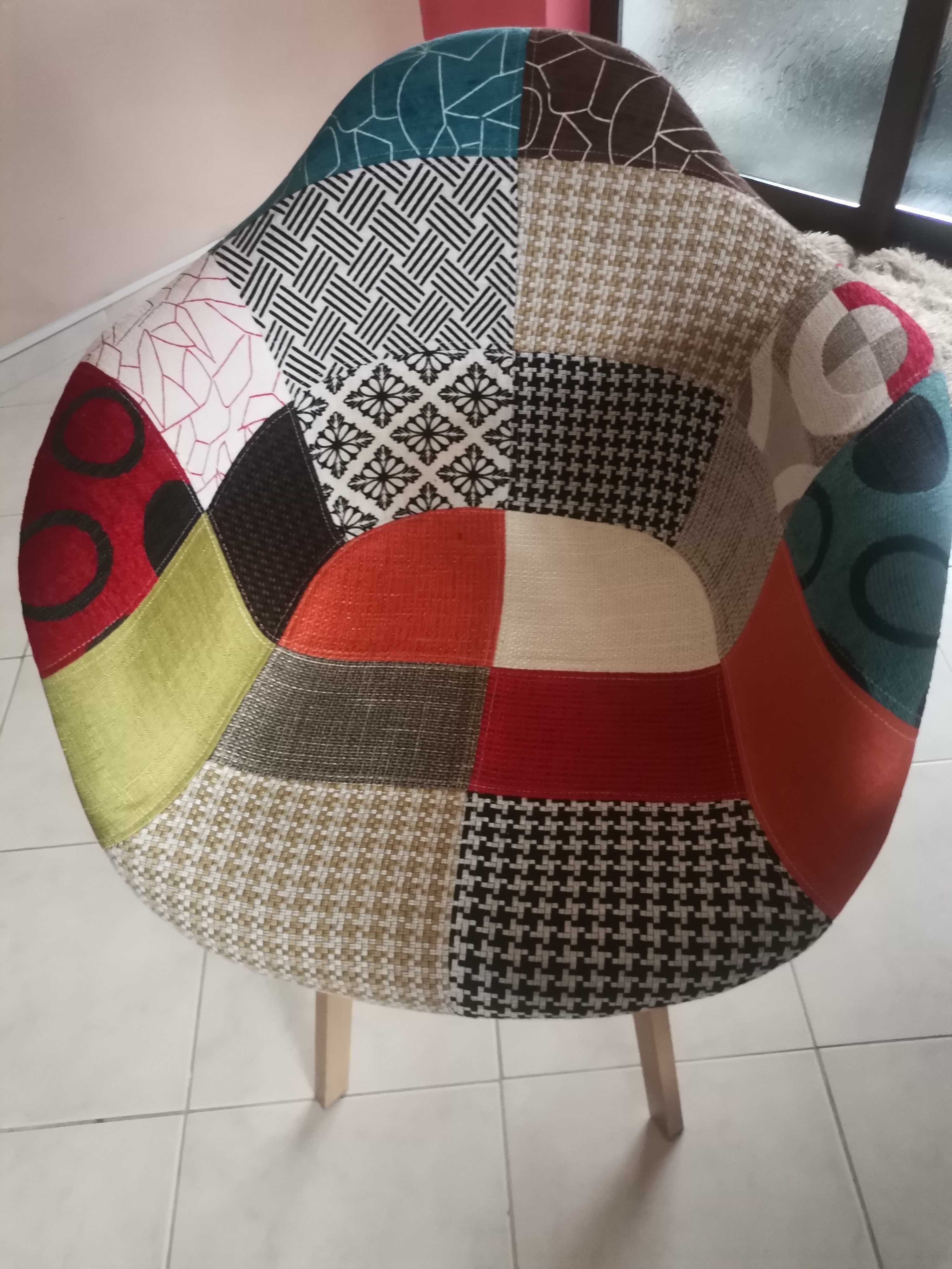 Многоцветен полиестерен фотьойл/кресло Home Deco Factory