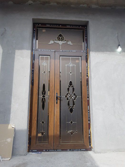 Akfa eshik rom yasab o'rnatamiz